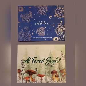 New! Colourpop The Zodiac & At Forest Sight Eyeshadow Palettes (without boxes)